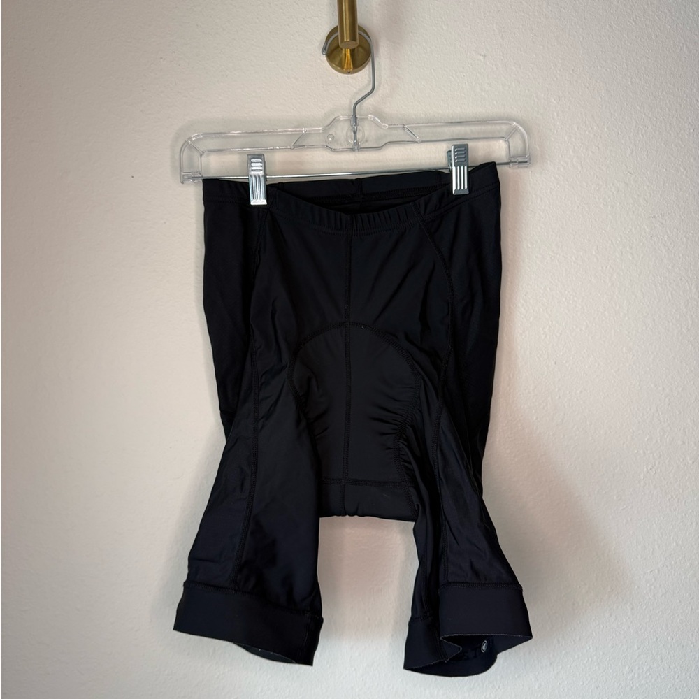 Black Padded Compression Cycling Biking Shorts size XXS